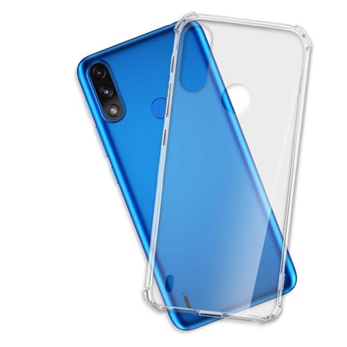 mtb more energy® Carcasa blanda para Motorola Moto E7 Power, E7i Power (XT2097, 6,51 pulgadas), esquinas reforzadas, protección de cámara, TPU de 1,5 mm