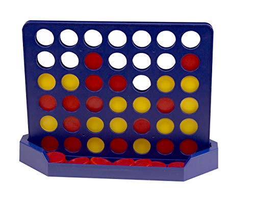 Pressman 4 In A Row - The Head To Head Game Of Strategy , 5", Multicolor #TOP1