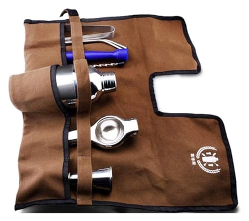 Set coctelera de 550 ml con kit bartender portátil miniatura 5