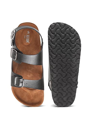 Image of REFOAM ORFMO-04 Men's Comfortable Slippers /Flip Flops Lightweight Flexible Arch Support Durable & Anti-Skid Daily Wear