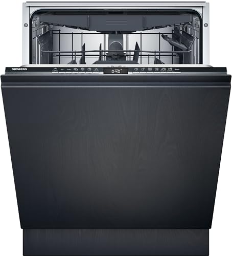 Siemens SN63EX02CE Geschirrspüler iQ300, vollintegrierte Spülmaschine mit Besteckschublade, 60 cm, HomeConnect, varioSpeed Plus...