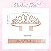 Imagen de SCBOY 30 cumpleaños mujer 30 años Decoration Rose Gold corona cumpleaños Banda cumpleaños and Tiara Regalos para la decoración de la fiesta de cumpleaños