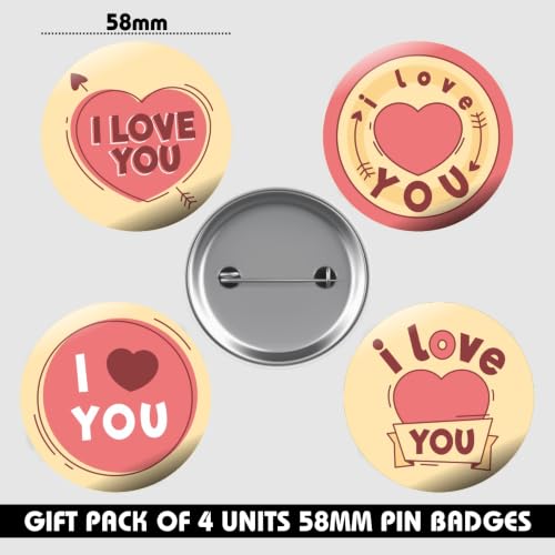 Image of Motivational Pins Badges 58mm Size | Round Button Badges | Inspirational Quotes | Return Gift | Event Badges | Kids Badges | Women brooches | Perfect for Backpacks