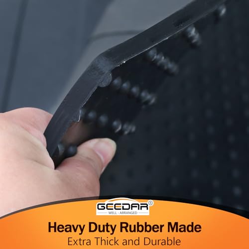 GEEDAR Heavy Duty Rubber Bed Mat