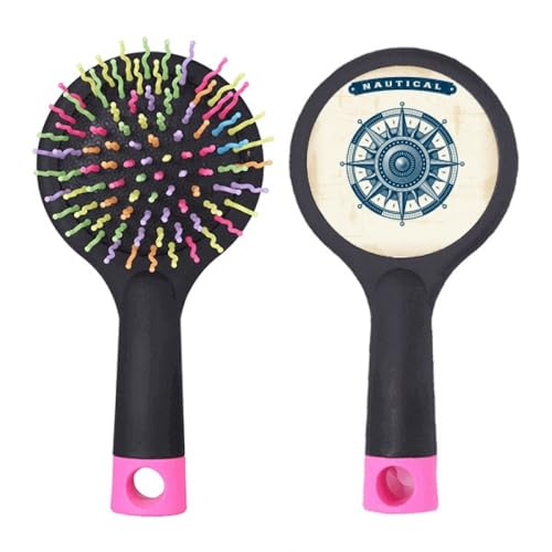 Brosse à cheveux démêlante Compass Exploration Ocean pour un brossage doux