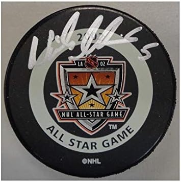 Nicklas Lidstrom Autographed 2002 All Star Game Puck
