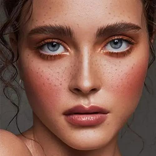 Mysense Liquid Blush Makeup Wand, Soft Cream Blush For Cheeks Tint, Matte Blush Contour Wand With Cushion Applicator, Dewy Finish, Weightless, Fresh Natural-Looking, 105 Ardour-Brown Red, 0.34Fl.oz #TOP4