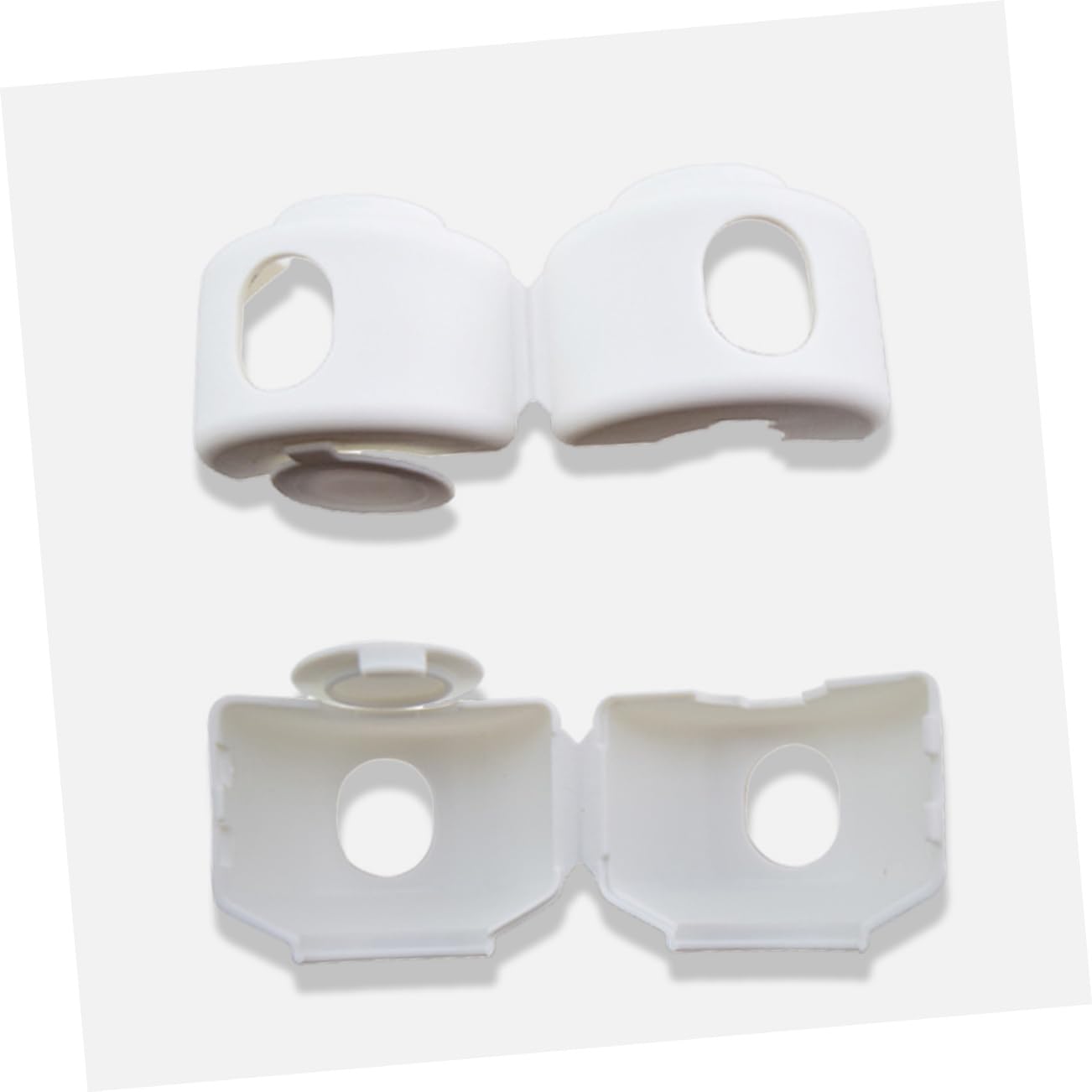 NAMOARLY Baby Proof Door Knob Covers 4 Pack Door Handle Covers Child Proof Safety Universal Fit for Spherical Door Knobs