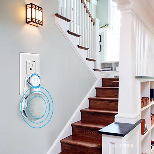 Soporte de pared para Google Home Mini sin tornillos de diseño compacto negro 5