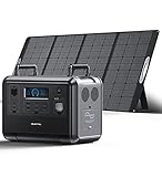 OUKITEL P1201 Portable Power Station with 400W Solar Panel, 960Wh Solar Generator with LiFePO4 Batte
