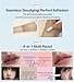 Heart Percent Dote On Mood Lip Liner Pencil, Long-Lasting Creamy Lip Crayon Smooth Lipliner Retractable Lipstick Overlip Line Color 0.8g, #02. Creamy Pink