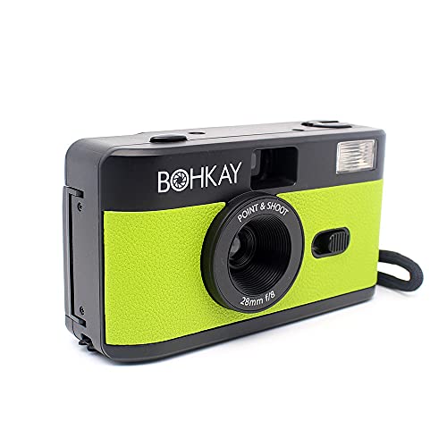 Cámara analógica 35mm BOHKAY reutilizable para evitar fotos digitales borrosas 6