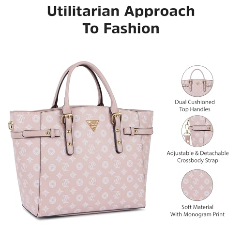 Image of Lavie Signature Women's LS Montreal Tote Bag for Women | Tote Handbag for Work | Ladies purse | Stylish Shoulder Bag | Gift for Women