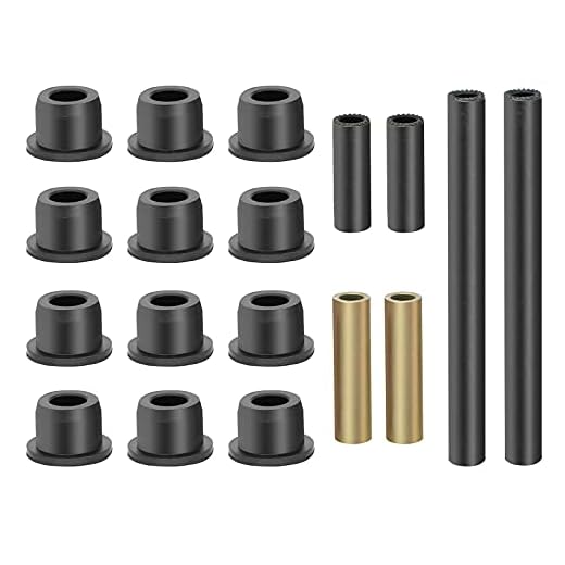 Glyantyu Golf cart Bushing and Sleeve Kits, Bushing Kit Front Lower Spring & Front Upper A-Arm Susp for Club Car Precedent Bushings and Sleeve Kit 102289901