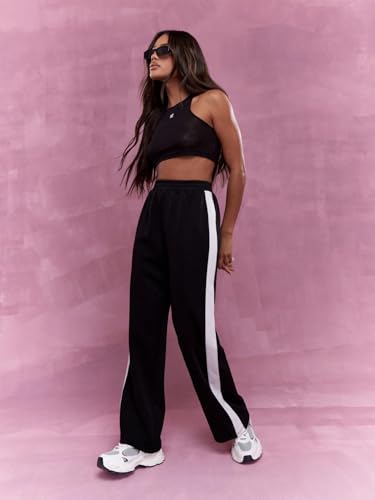 Image of dockstreet Women's /Unisex ONESOPEN Bottom Drawstring Pure Cotton Stretchable Baggy Jogger Pants || for Similar Baggy Look Order a Size or Two Large Than Your Usual Size