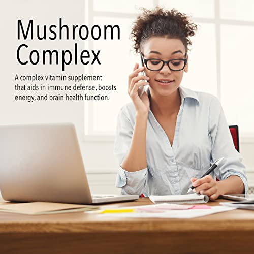 VitaGlobe Mushroom Complex 250mg Gummy - Immune Defense, Energy, Brain Health Function Support Complex Vitamin Supplement, 60 Count - Image 5