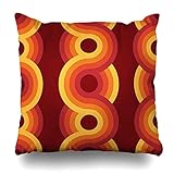 möbel 70er jahre stil  Kissenhülle,Kissenbezug,Mode Muster Stil Geometrische 70Er Jahre Vintage Texturen Hintergrund Möbel Groovy Retro Nahtlose 60Er Jahre Wohnkultur Kissenbezug Für Sofa Schlafzimmer Auto Wohnzimmer