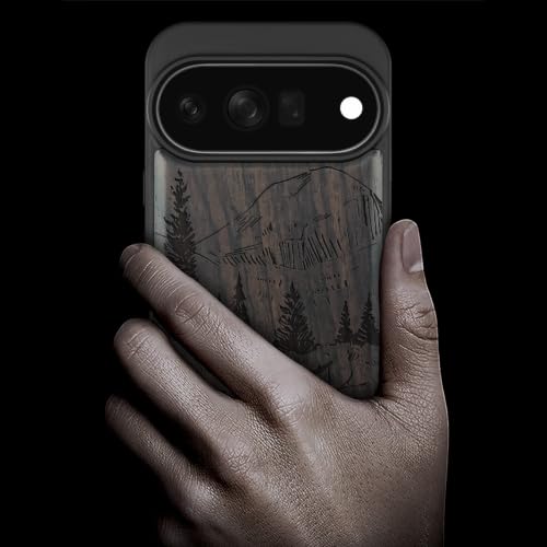 Coque Pixel 11 Pro bois évite les rayures et chutes avec son grip antichoc compatible Magsafe - 2