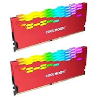 DDR4 メモリ32GB（4x8gb） argb COOLMOONヒートシンク DDR4 メモリ32GB（4x8gb） argb COOLMOONヒートシンク - メルカリ