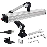 Led Work Light 24W 20in Long Arm Aluminum Alloy Waterproof Table Lamp for Machine Tool CNC Lathe Dri