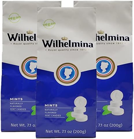 Wilhelmina Mints 7.1 Ounce Bag (Pack of 3)