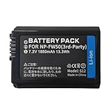 FOR NP-FW50 リチャージャブルカメラバッテリー（ZVE10、ILCE-5000、ILCE-6500、ILCE-6000、ILCE-3000、ILCE-7、ILCE-7M2、ILCE-7RM2、ILCE-7S、ILCE-QX1、NEX-C3、NEX-F3、NEX-N3、NEX-6、NEX-5N、a3000、DSC-RX10、DSC-10M4など)