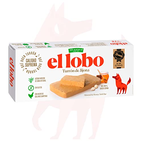 El Lobo Almond & Honey Soft Nougat El Lobo 250g El Lobo Almond & Honey Soft Nougat El Lobo 250g