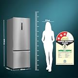 Haier 325L 3 Star Frost Free Bottom Mount Double Door Refrigerator (Convertible 14-in-1) — view 7