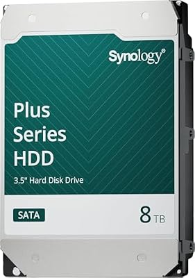 Synology 8 to Disque Dur Mécanique Interne, Interface SATA, SATA, HAT3320-8T, Hot-Swap, 3,5 Pouces, pour Ordinateur