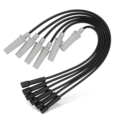 X4XZ 5019593AA Spark Plug Wire Kit for 2001-2010 Dodge Grand Caravan,Chrysler Town & Country, 2005-2008 Pacifica/2009-2010 Volkswagen Routan Replace# 05019593AA, 7B0905409 by X4XZ - Used condition - US$12.18