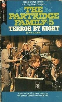 THE PARTRIDGE FAMILY #5 TERROR BY NIGHT by VIC CRUME Curtis Books 1971