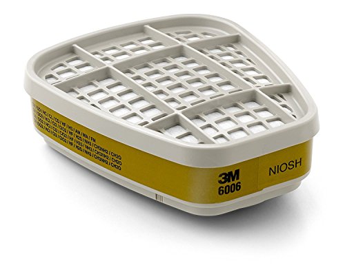 3M 50051138541861 Multi Gas/Vapor Cartridge 6006 (Pack of 2)