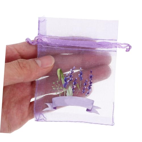 Bolsas de malla con cordón 20 pcs para joyería miniatura 3