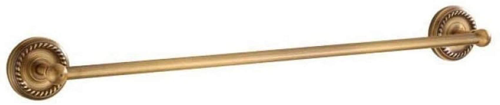 Towel Storage Bath Towel Rail Single Towel Bar forAll Copper Single Pole Antique Household Bathroom and Kitchen Wall-Mounted Towel Rack-Length 40CM