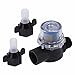 Diaphragm Pump, DC 12 24V Diaphragm Pump, Self Priming 3.0GPM with 31m Discharge for Boat, Industrial Diaphragm Pumps (F33-102-045-201 (24V))