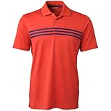 adidas Golf Men's Puremotion Climacool 3-Stripes Chest Polo