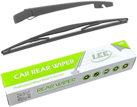 Rear Wiper Arm & Blade Set For Honda Fit / Jazz 2 (MK2) - Complete Replacement Kit