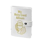 My First Holy Communion Catholic Prayer Card Holder Album Book, 5 1/4 Inch