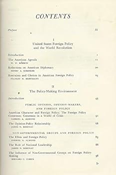 Hardcover Readings in the Making of American Foreign Policy Book