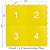 RaceDeck Diamond Plate Design, Durable Interlocking Modular Garage Flooring Tile (24 Pack), Yellow
