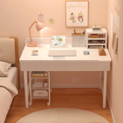 Wivitte �h���b�T�[�e�[�u�� �R���p�N�g ���ϑ�f�X�N ���[�t�� �����o���t�� ���C�N�� ������� �P�n �Q�� ��l��炵 ���� ���̎q�p ��� ��80/100/120cm (120*50*75cm,�z���C�g)