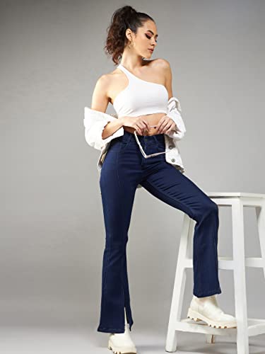 Jean stretch taille haute Dolce Crudo galbant et confortable - 2
