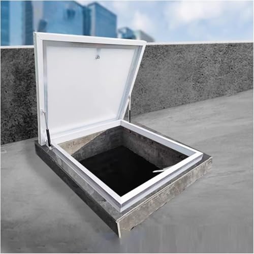 Puerta de tormenta con cerradura, puertas de acceso galvanizadas comerciales para sótano/inspección industrial