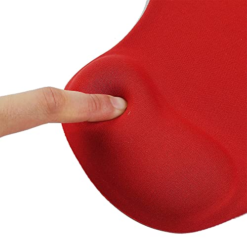 image for DEMON CHEST Office Mousepad with Gel Wrist Support - Ergonomic Gaming 