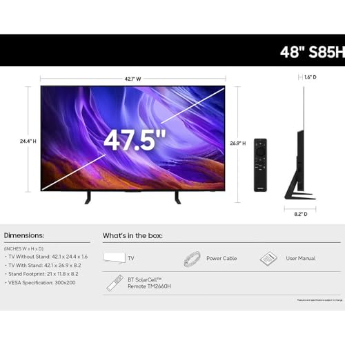 Image of Samsung QN48S85H 48 inch Class 4K OLED Smart TV