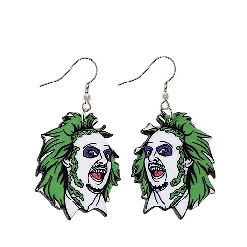 Betelgeuse Lightweight Acrylic Earrings for Women, Cosplay, Halloween, Comicon. Beetle Earrings