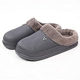 VOLLPELZ GEFÜTTERT: Diese Slipper sind von Kopf bis Fuß mit hochwertigem Kunstfell gefüttert. Da Sie mit Fell gefüttert sind, können Sie Ihre Hausschuhe mit oder ohne Socken tragen