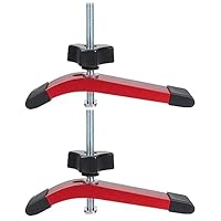 BIGP 2 Stück T Nut Schiene Splint, T-Track Halteklemmen, T-Nut Schienenklemm Set aus MetallSchnellspanner Niederhalter T-Nut T-Schienensatz Holzbearbeitungswerkzeuge