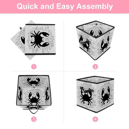 Boîte cube pliable en tissu pour libérer l'espace des placards - 6