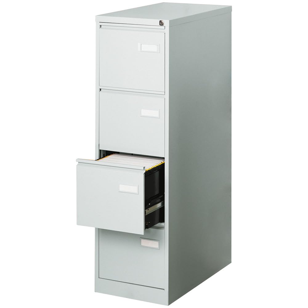 Archivador metálico BISLEY 4 cajones, Gris